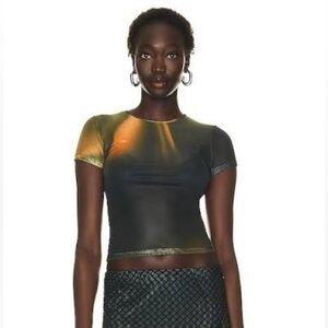 Miaou Mini Tee in Aura